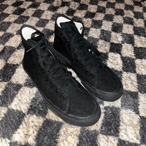 black sk8 hi vans